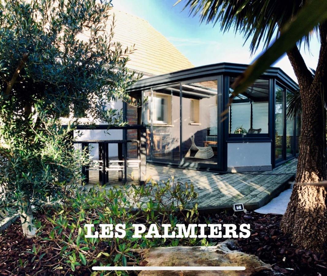 גראנדקמפ-מייס Les Palmiers Gite 7 Personnes Plages Du Debarquement מראה חיצוני תמונה